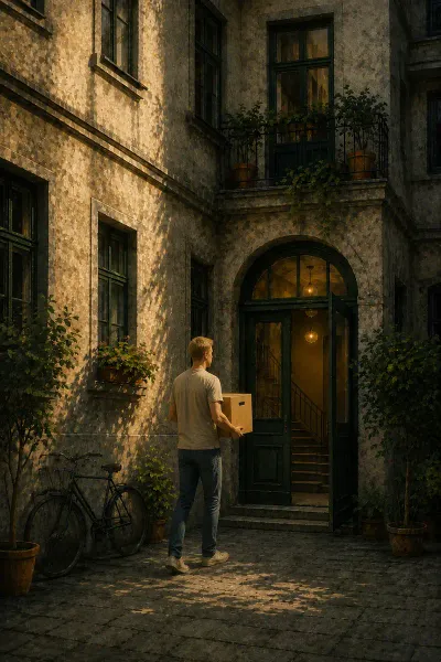 Cover art for the "Das Haus Nummer 11" story series