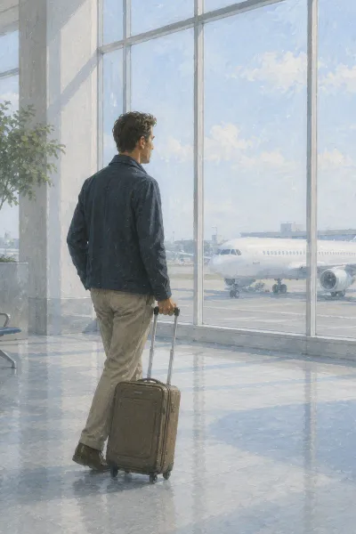 Cover art for the "Reise nach Zürich" story series